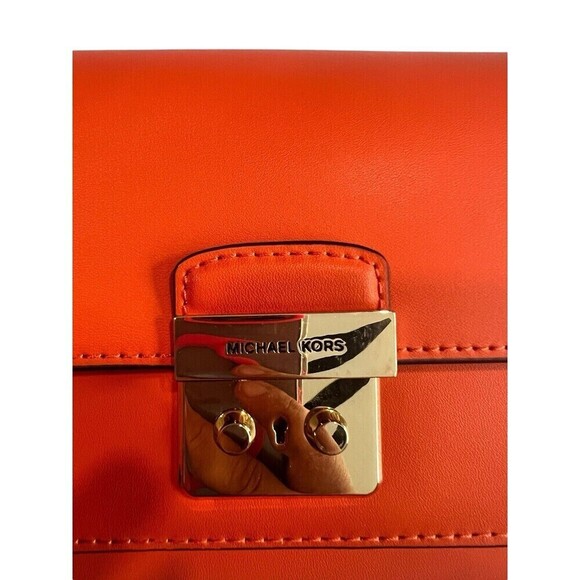 MICHAEL KORS SLOAN EDITOR SMALL FLAP BELT BAG FANNY PACK CLUTCH (NO BELT) - Picture 3 of 9